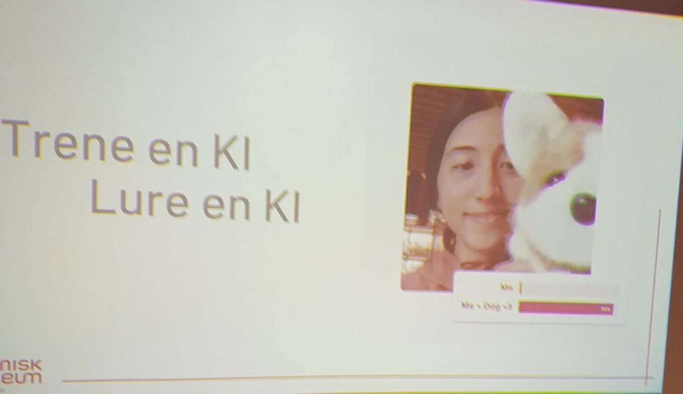 PP fra foredrag på Teknisk museum