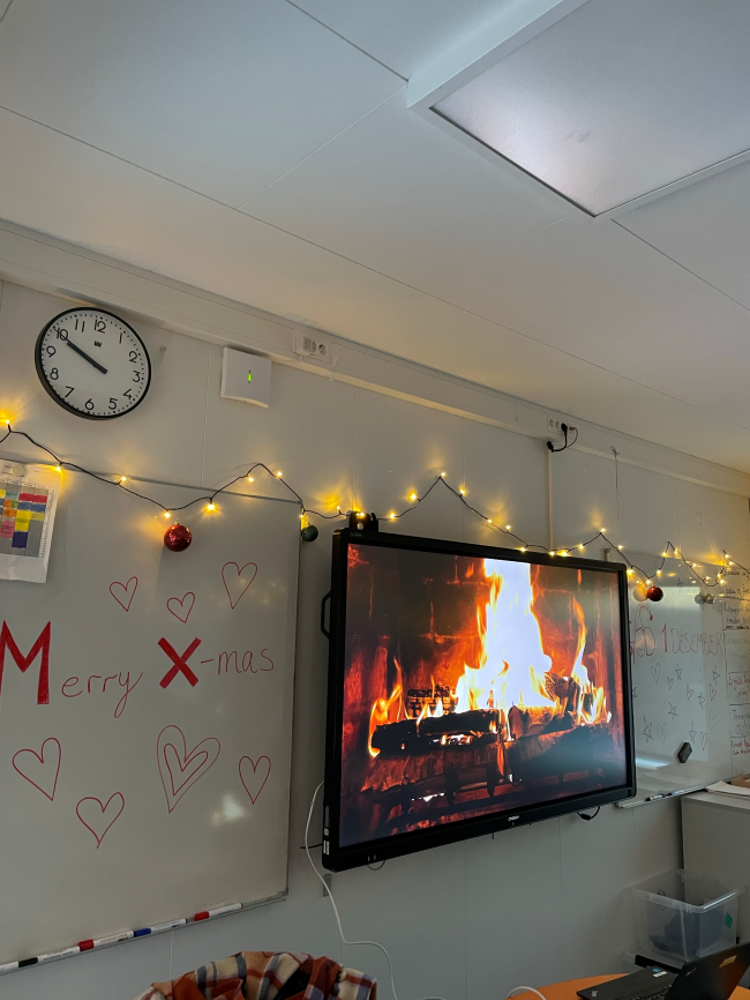 Peis og varme i 8C