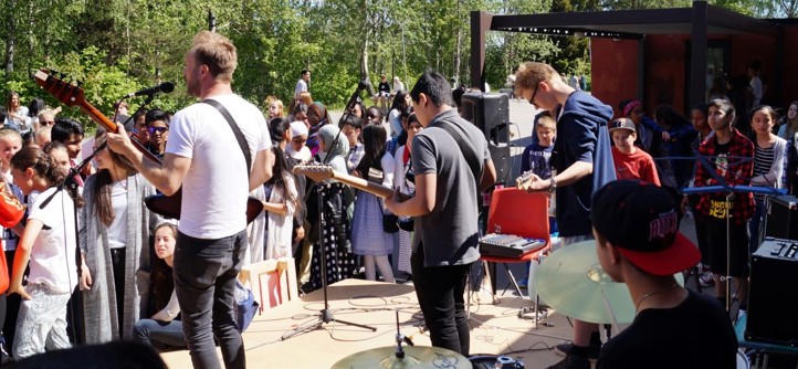 Konsert i skolegården Konsert i skolegården